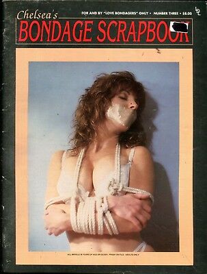 Chelsea's Bondage Scrapbook Magazine Star Chandler #3 1991 042818lm-ep