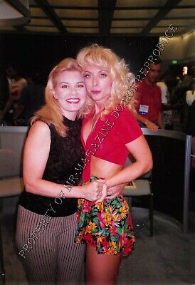 Nina Hartley Candid Original 4x6 1990s Color Photo in Sexy Outfit at Con 50ii