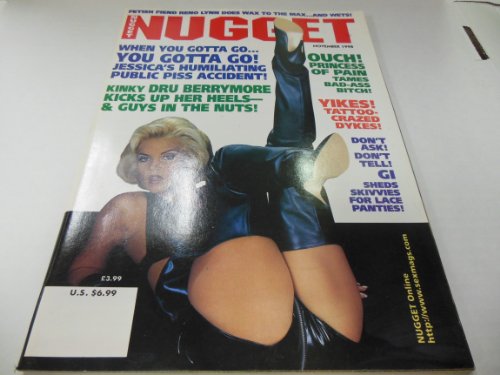 Nugget - Busty Adult Magazine - "Dru Berrymore - Vol. 42 No. 11 - November 1998