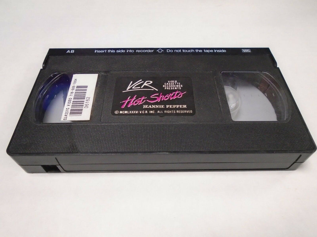 Hot Shorts 1986 Jeannie Pepper Adult VHS 012319AMP