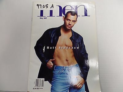 Men Gay Adult Magazine Matt Bradshaw May 1997 ex 012816lm-ep
