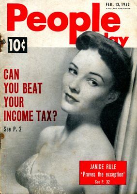 People Today Digest Janice Rule February 13, 1952 101817lm-ep