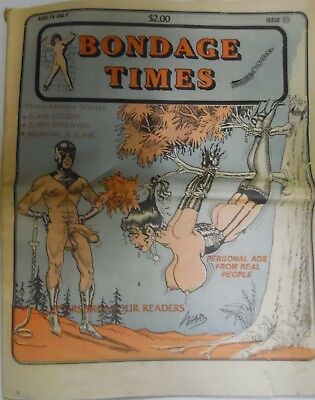 Bondage Times Newspaper Submissive Jenna #25 1984 052518lm-ep - Used