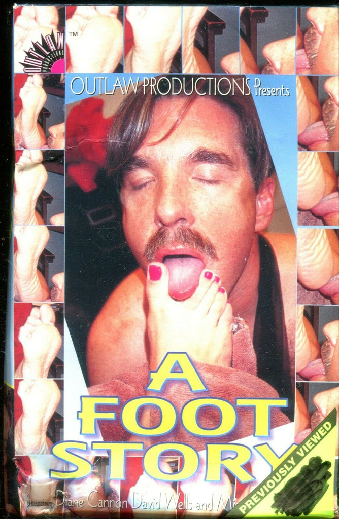 A Foot Story VHS Diane Cannon / David Wells XXX 021220lm-ep