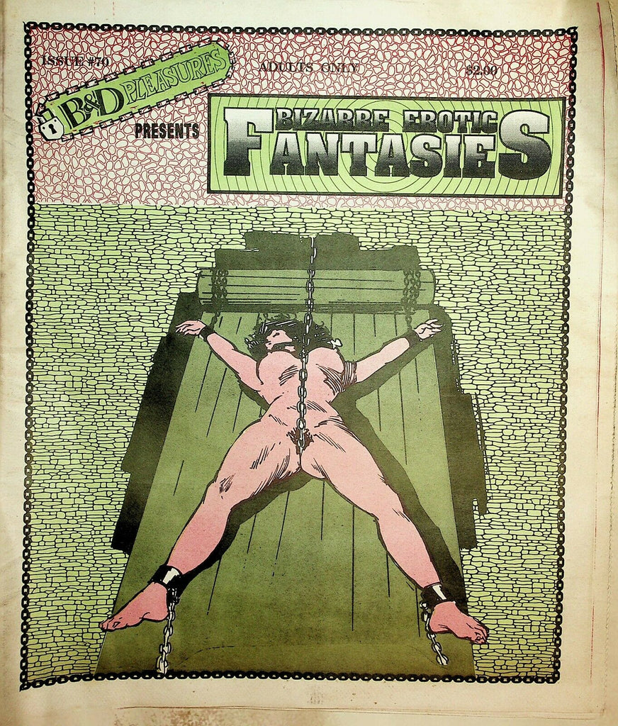 Bizarre Erotic Fantasies Newspaper Recruited For Pain #70 1992 022220lm-ep