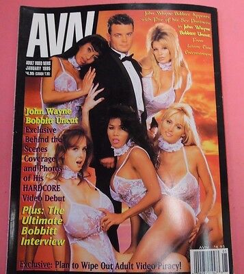 Adult Video News Magazine Letha Weapons /John Bobbitt 1995 061013lm-epa
