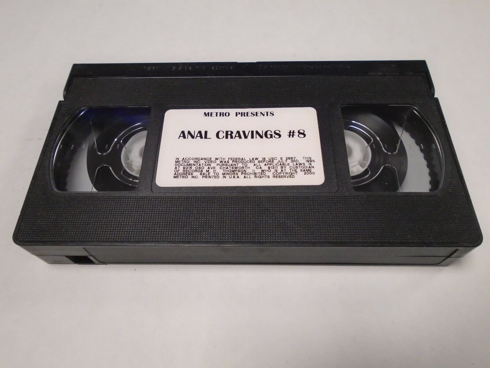 Anal Cravings #8 Metro Video Adult VHS 013119AMP – Mr-Magazine