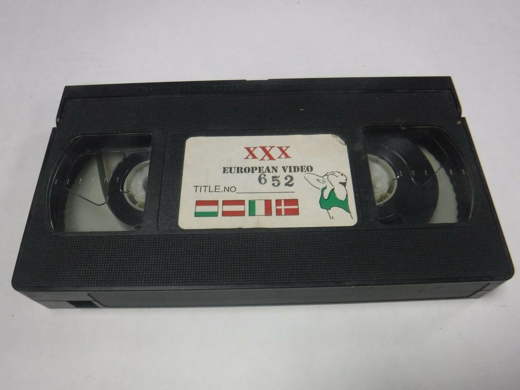 European Video XXX #652 Adult VHS 010219AMP3