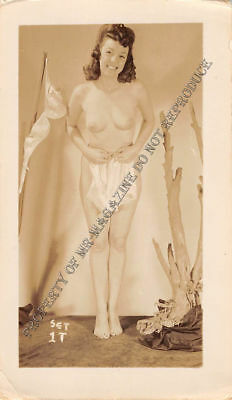 Adult Vintage B&W Photo 2.5x4 Sexy Pin Up Lesbians Undressing Strip Tease 76HR