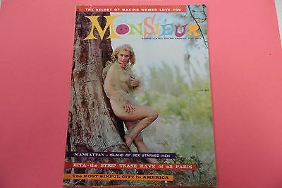 Monsieur Magazine Rita Strip Tease Of Paris June 1959 062416lm-ep4