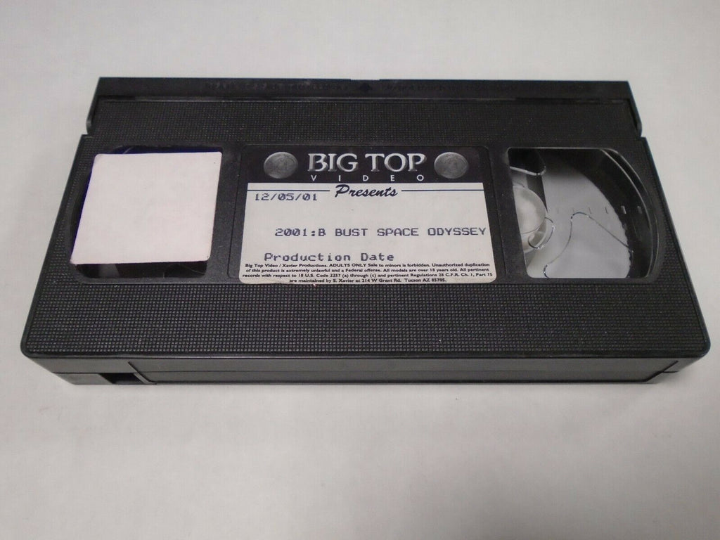 2001: A Big Bust Odyssey Briana Banks Skye Blue Adult VHS 040219AMP