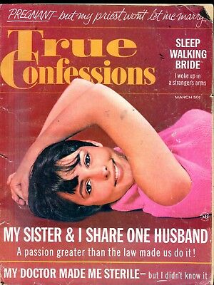 True Confessions Magazine Sleep Walking Bride March 1968 043018lm-ep