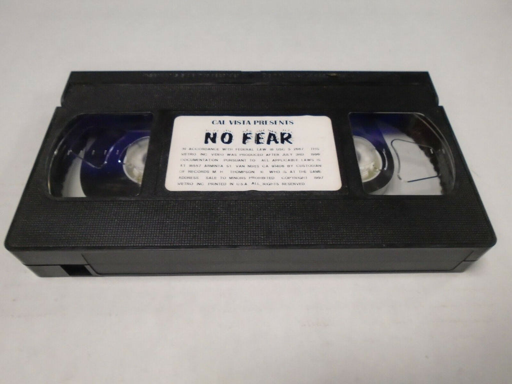 No Fear Cal Vista Productions Adult VHS 032019AMP2