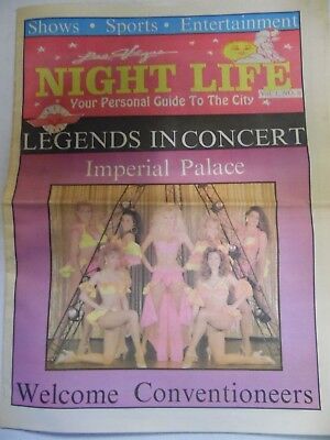 Las Vegas Night Life Newspaper Imperial Palace vol.1 #6 1990 052518lm-ep2