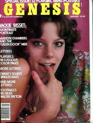 Genesis Magazine Jackie Bisset / Marilyn Chambers January 1978 102918lm-ep