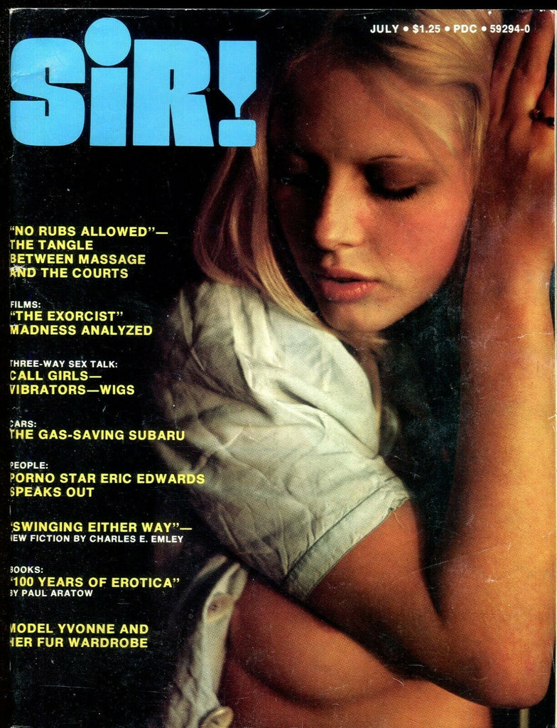 Sir! Magazine Yvonne/ Eric Edwards July 1974 112119lm-ep