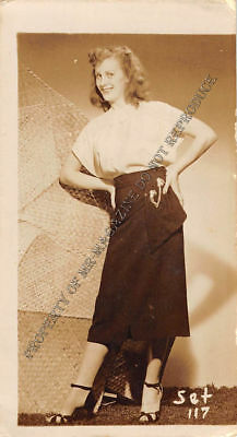Adult Vintage B&W Photo 2.5x4 Sexy Pin Up Lesbians Undressing Strip Tease 112HR