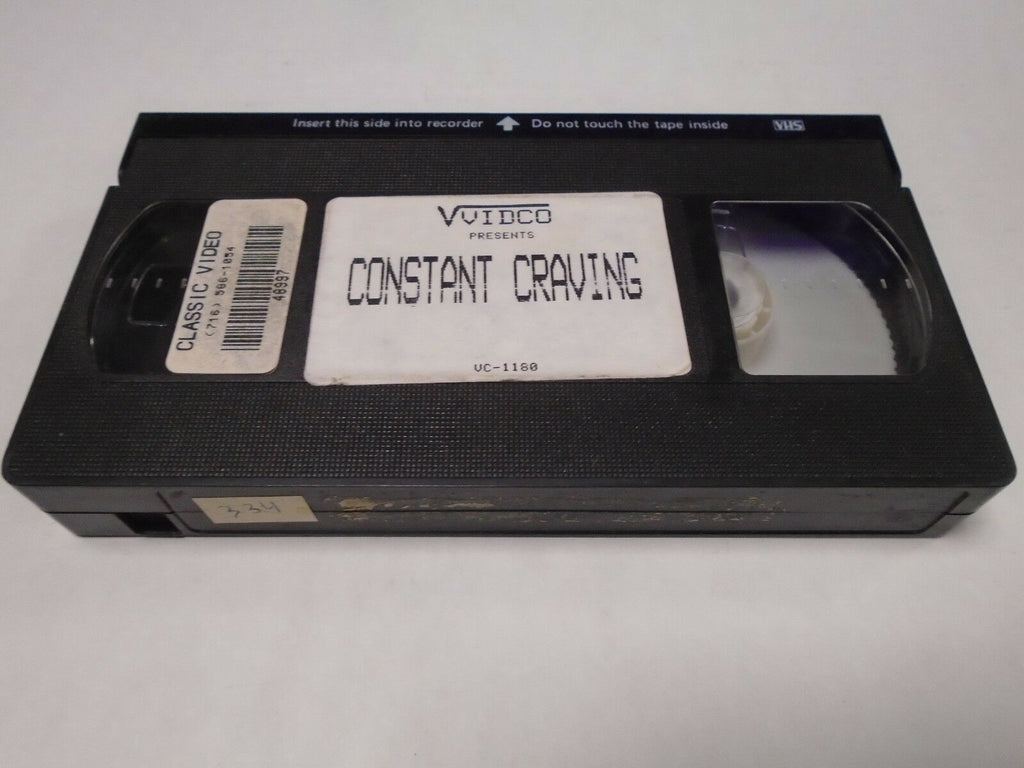 Constant Craving Rebecca Bardoux Tony Martino 1992 86mins Adult VHS 020119AMP
