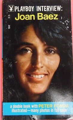 Playboy Interview Double Book Joan Baez/ Peter Fonda 1971 122313lm-epa