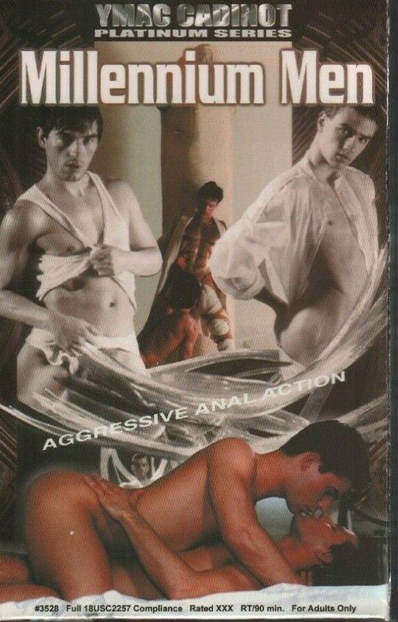 Millennium Men Raphael Alberti David Bauman Gay Male Adult VHS 061219AMP4