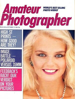 Amateur Photographer Magazine September 1986 070318lm-ep