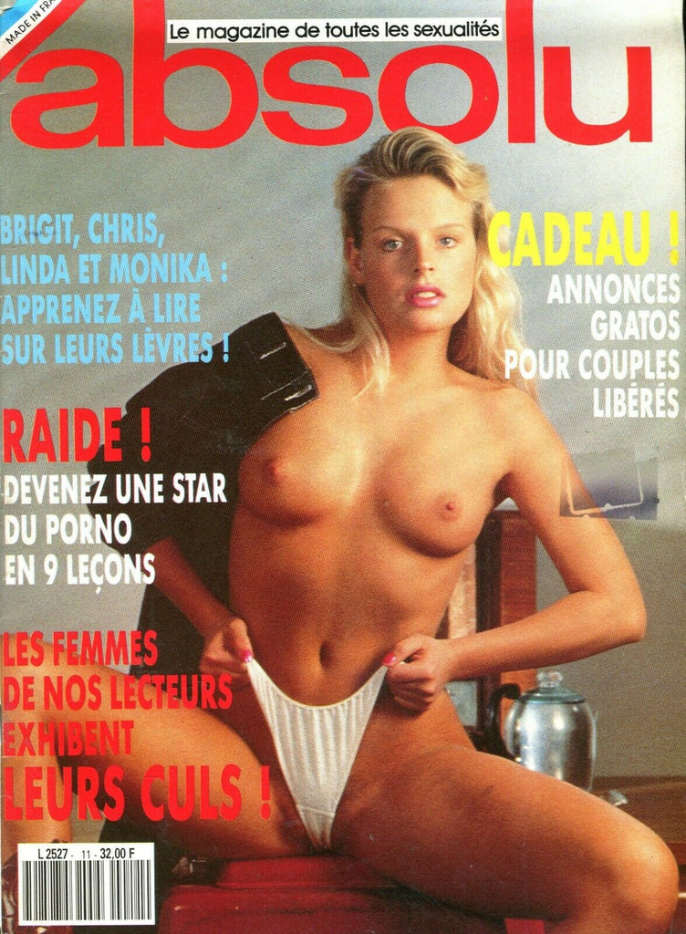 Absolu French Magazine Brigit #1 1991 052319lm-ep - Used