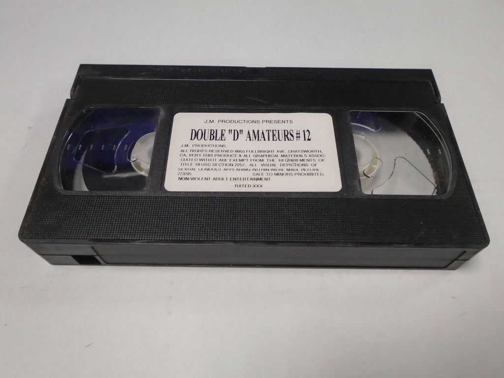 Double D Amateurs #12 JM Productions 1995 Adult VHS 040119AMP