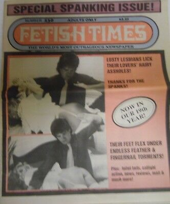 Fetish Times Newspaper Special Spanking Issue #230 1992 052518lm-ep2