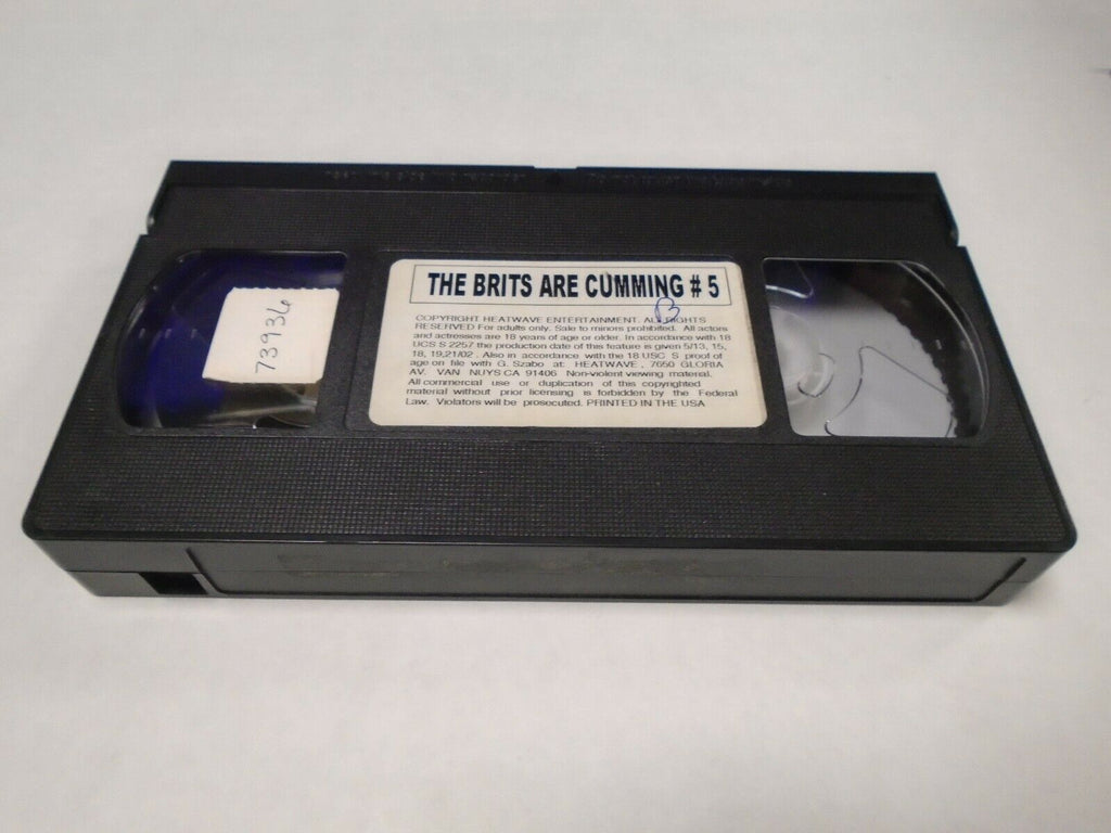 The Brits are Cumming #5 Heatwave Ent 2002 Adult VHS 040319AMP