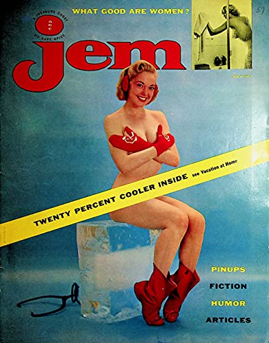 Jem Men's Magazine Eve Myer July 1957