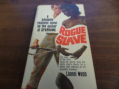 Rogue Slave Lionel Webb 1969 221pgs Erotic Novel 121815amp2