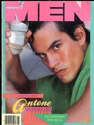 Advocate Men Gay Magazine Antone Marsellis August 1987 020318lm-ep