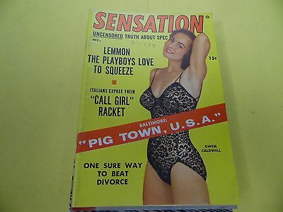 Sensation Vintage Digest Gwen Caldwell December 1954 052516lm-ep