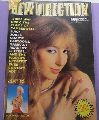 New Direction Magazine Three Way Orgy #221 1990 030113lm-epa