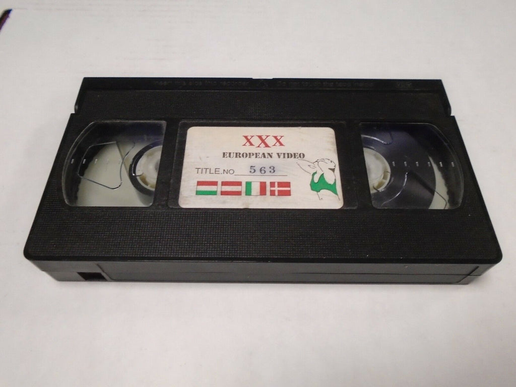 European Video 563 Horniest XXX Models European Vintage Adult VHS 011619AMP