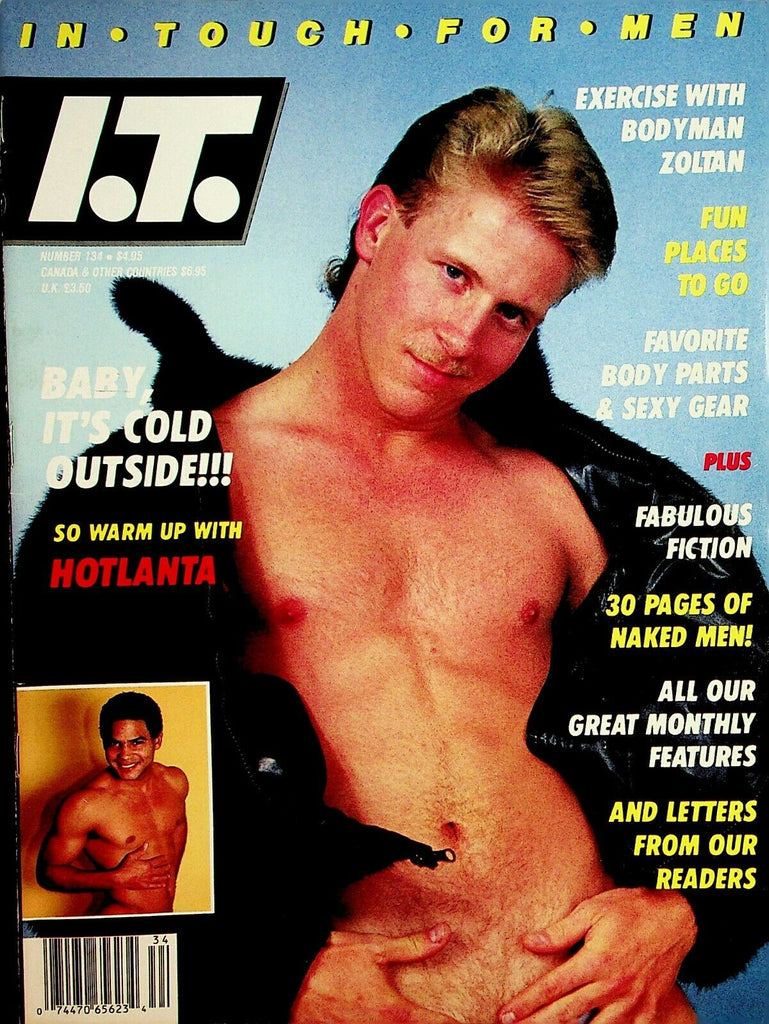 In Touch Gay Magazine Cover Guy Klaus Stoemer #134 1988 120620lm-ep2