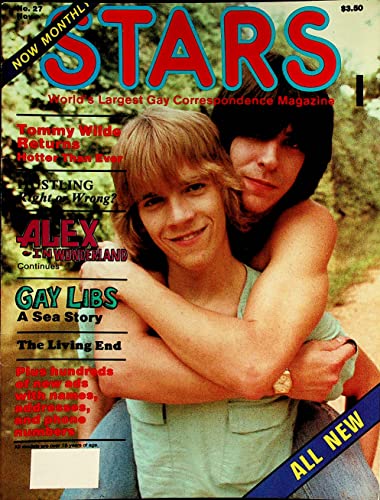 Stars Gay Magazine Coverguys Tommy Wilde & Ron Butler #27 November 1983