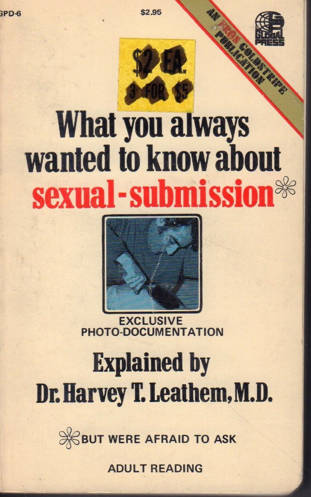 What You Always Wanted to Know about SexualSubmission Eros Adult Book 041318DBEP