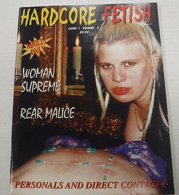 Hardcore Fetish Adult Magazine Woman Supreme #1 vol.2 2000 081915lm-ep