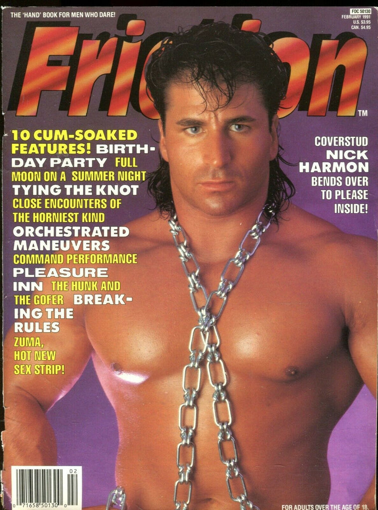 Friction Gay Magazine Nick Harmon February 1991 090719lm-ep