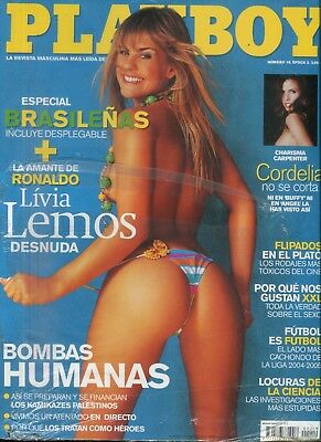 Playboy Spanish Magazine Charisma Carpenter #19 new sealed 060718lm-ep