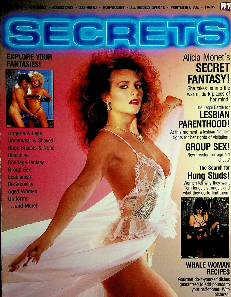 Secrets Magazine Alicia Monet's Secret Fantasy #1 1989 122420lm-ep