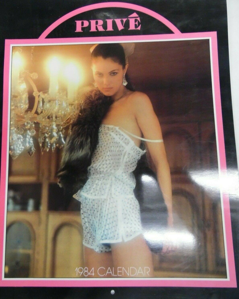 Prive' 1984 Wall Calendar 14" x 11" 042419lm-ep2