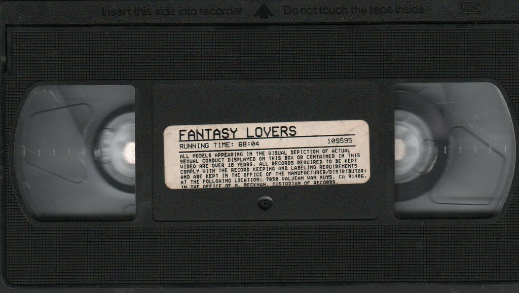 Fantasy Lovers 68mins Adult VHS 021720AMP2