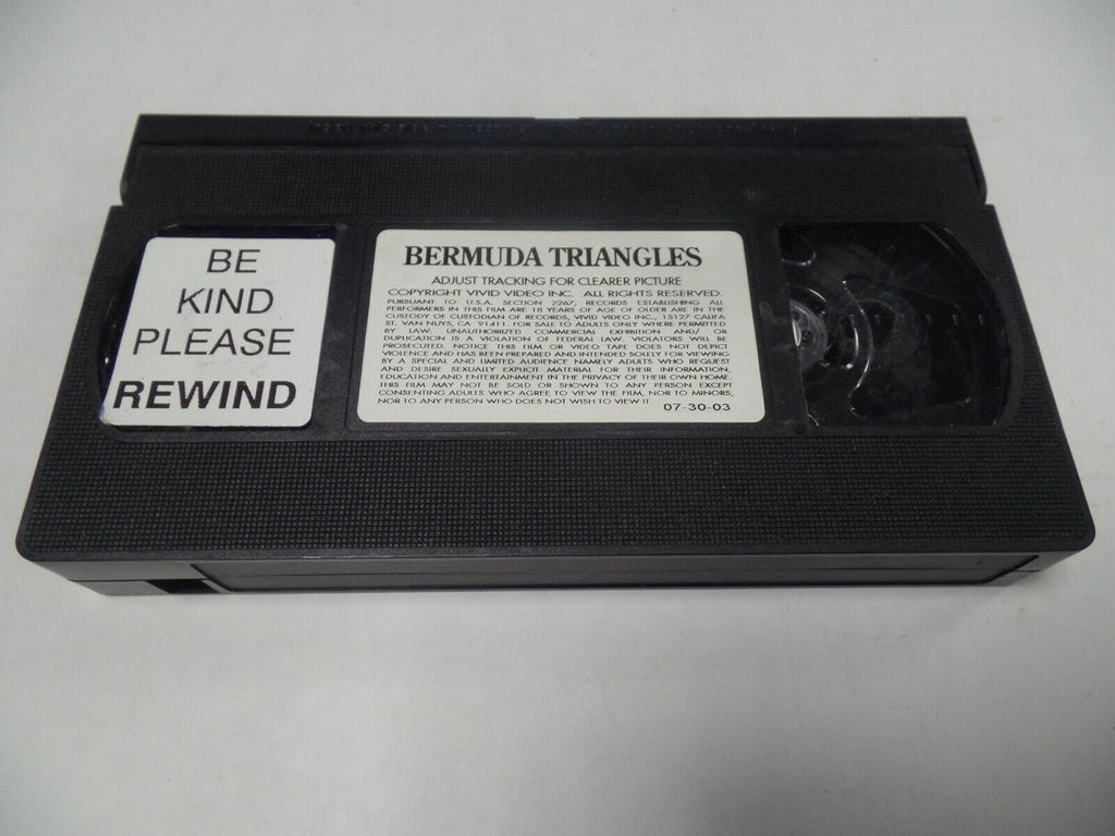 Bermuda Triangles Vivid Video 2003 Adult VHS 041819AMP