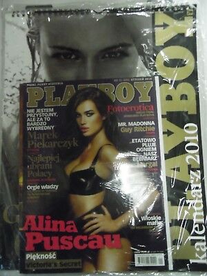 Playboy International 2010 Calendar w/ Magazine Alina 15" x 10" 052318lm-ep