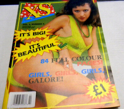 Xs Adult Magazine "Girls Galore" Vol.4 1990 nm070313lm-ep