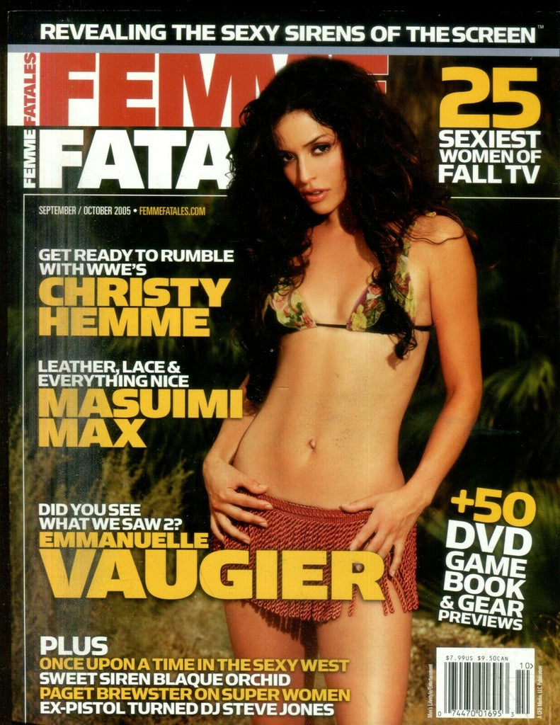 Femme Fatales Magazine WWE Christy Hemme September 2005 042919lm-ep3
