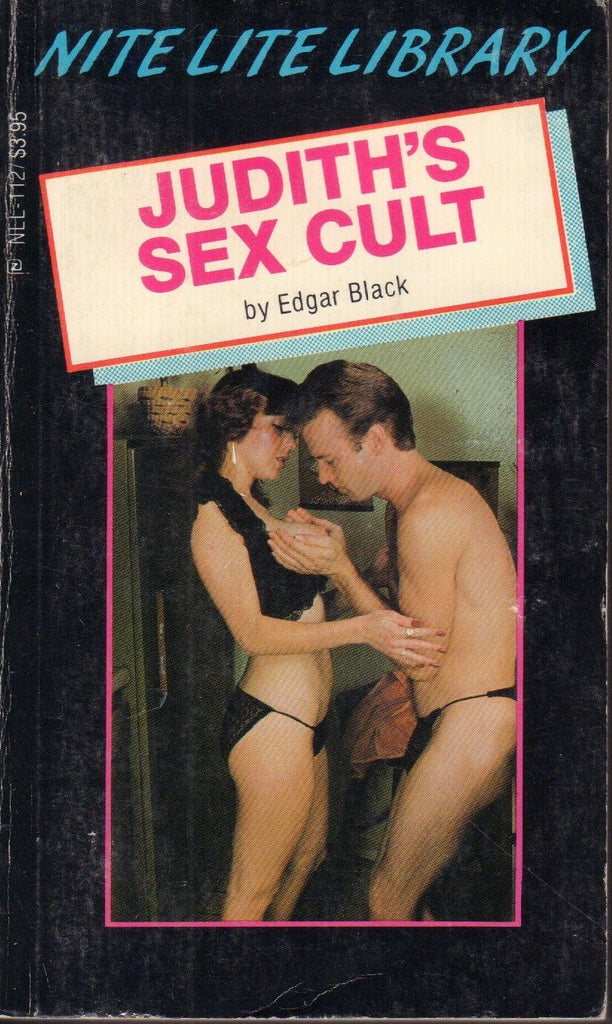 Judith's Sex Cult Nite Lite Edgar Black 1985 Adult Book 041818DBEP