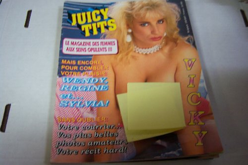 Juicy Tits Busty Adult Magazine "Vicky" French Edition